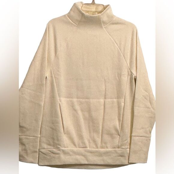 Fabletics Small Funnel Neck sweater- Warm white - Picture 2 of 16